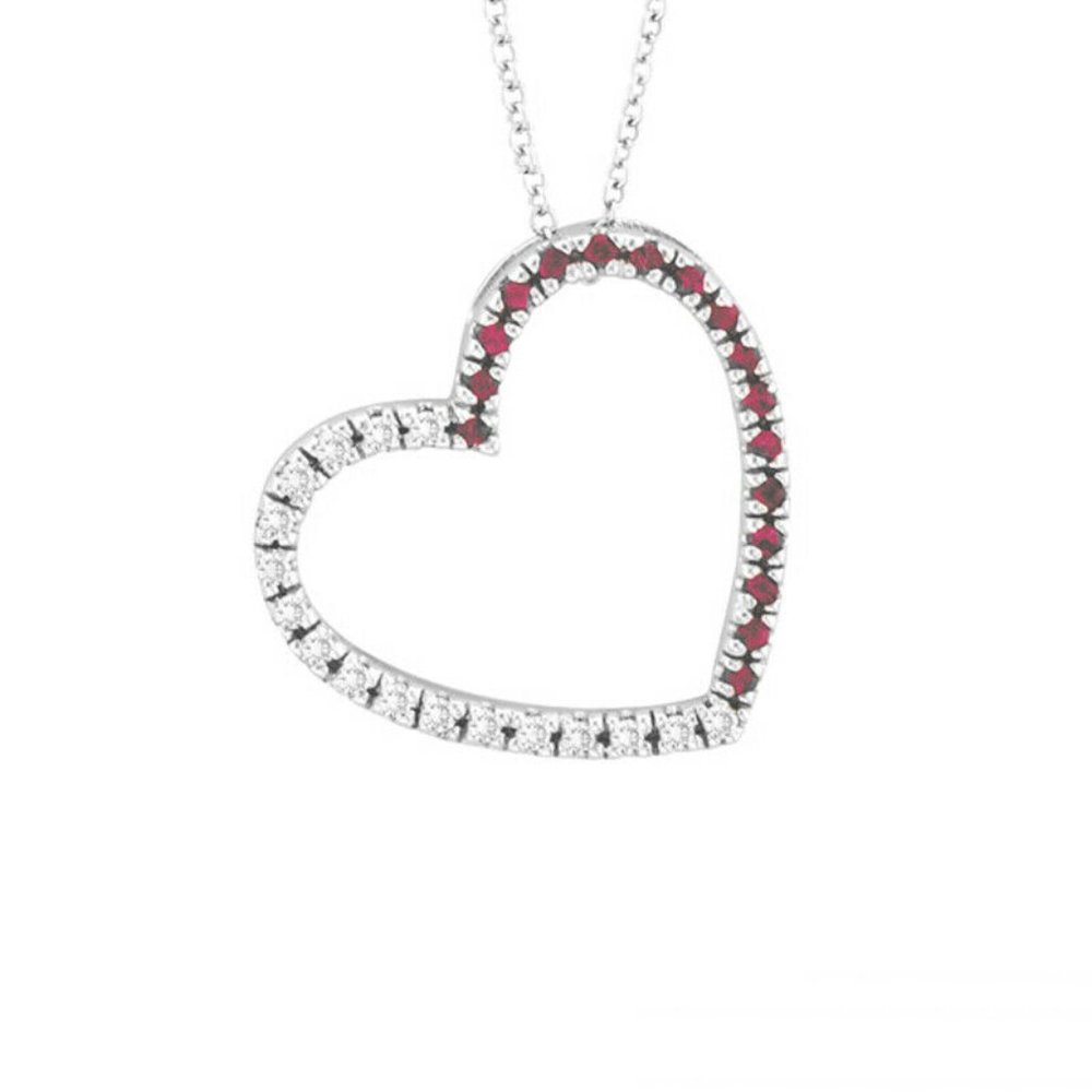 0.40 Carat Natural Diamond & Pink Sapphire